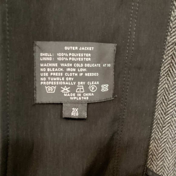 NWT $280 Jean-Paul Germain Black Heavy Work Coat Lined Water Repellent Sz 3XL - Picture 6 of 16